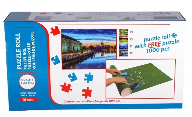 Puzzlematte mit Puzzle 1000 Teile