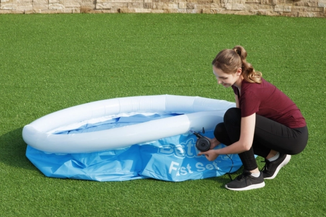 Bestway Aufstellpool mit Aufblasbarem Rand