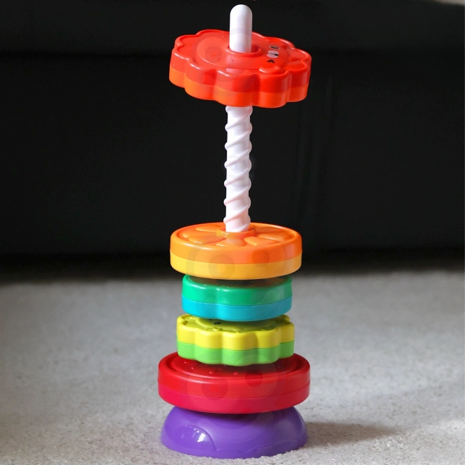Bildungsspiralturm mit Tieren WOOPIE für Kinder