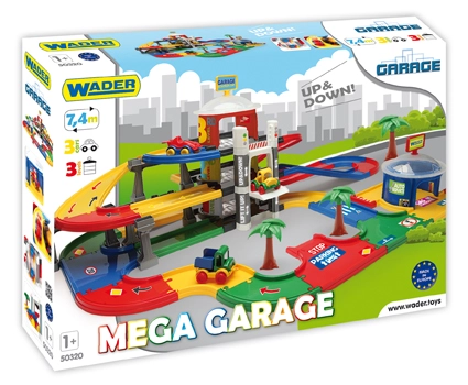 Dreistöckige Garage mit 7,4 m Strecke