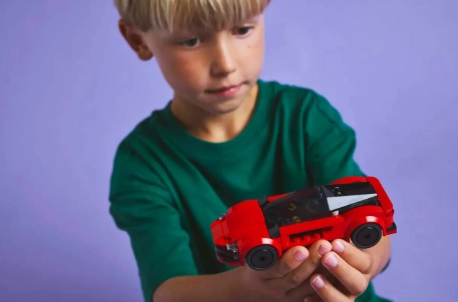 Lego Stadt Roter Sportwagen