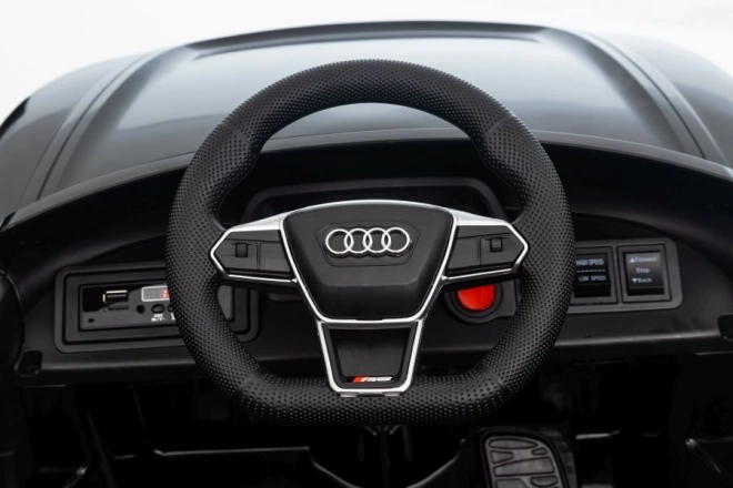 Elektrisches Kinderauto Audi RS e-tron GT Schwarz