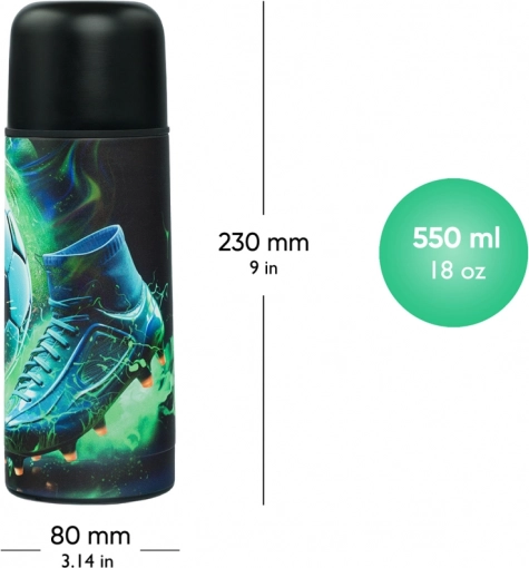 Thermoflasche Kugel 550 ml