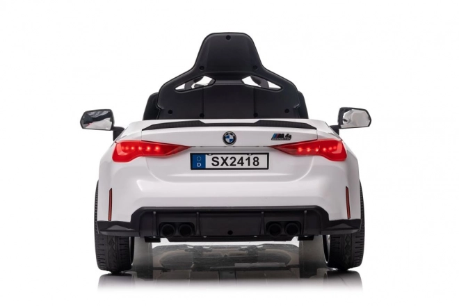 Elektrisches Kinderauto BMW M4 Weiß