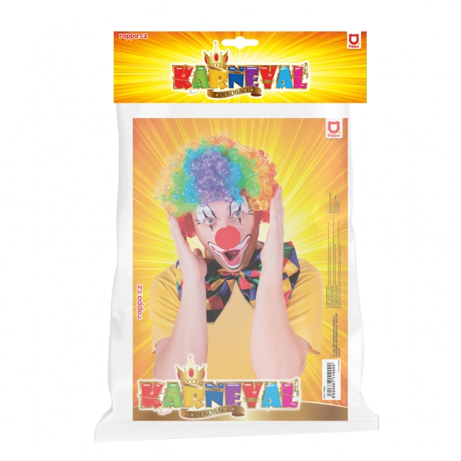 Bunte Clown Perücke für Erwachsene