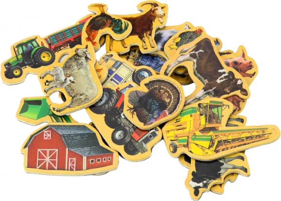 Robustes Holz und starker Magnet