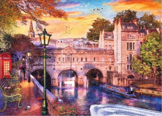 Ravensburger Puzzle Romantik Im Spa 1000 Teile