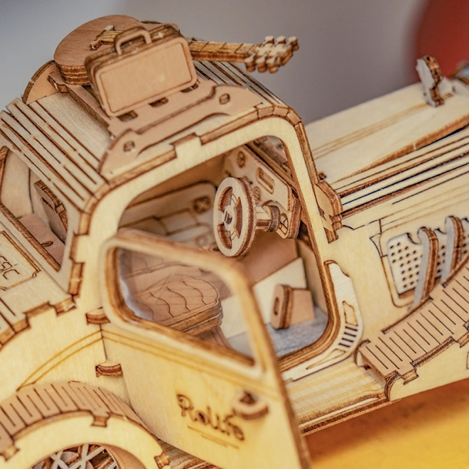 RoboTime Holz 3D-Puzzle Oldtimer Coupé