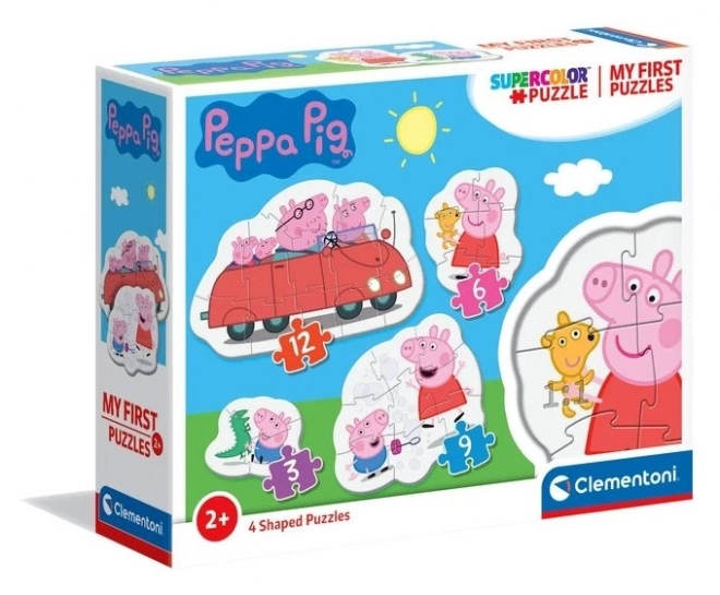 Mein erstes Puzzle Peppa Pig 4-in-1 Set