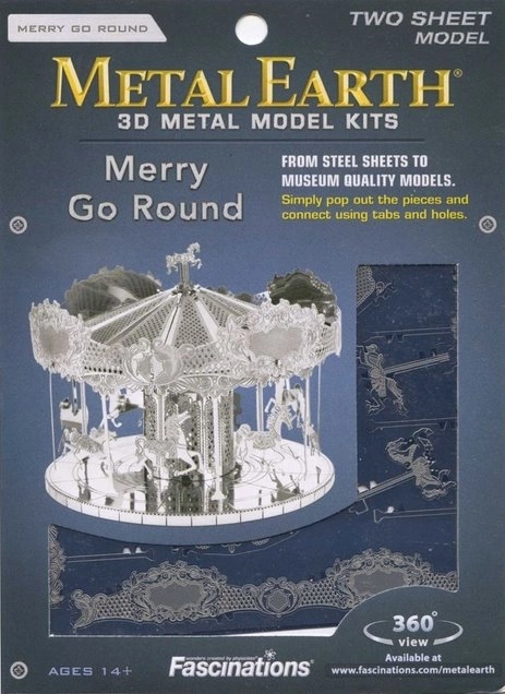 3D-Puzzle Karussell von Metal Earth