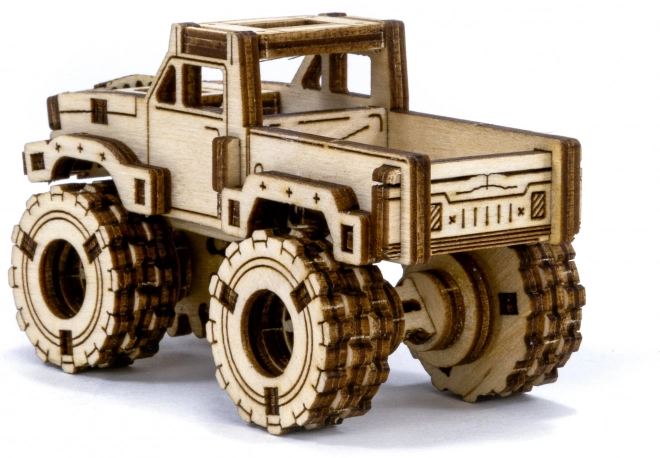 Holz 3D Puzzle - Monster Truck Modell