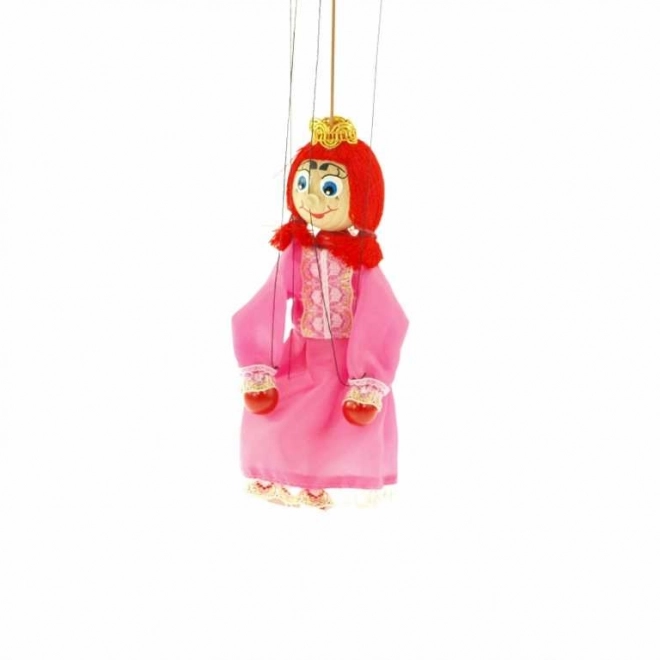 Hölzerne Prinzessinnen-Marionette