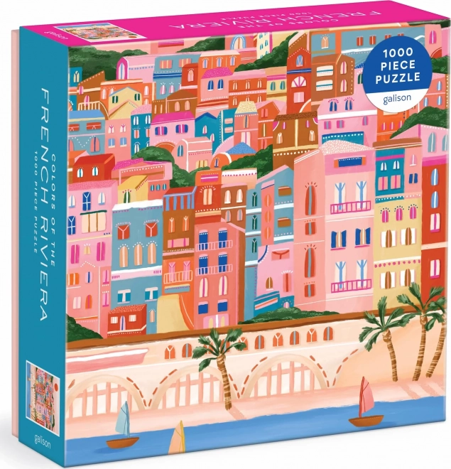 Farben der Französischen Riviera Puzzle 1000 Teile