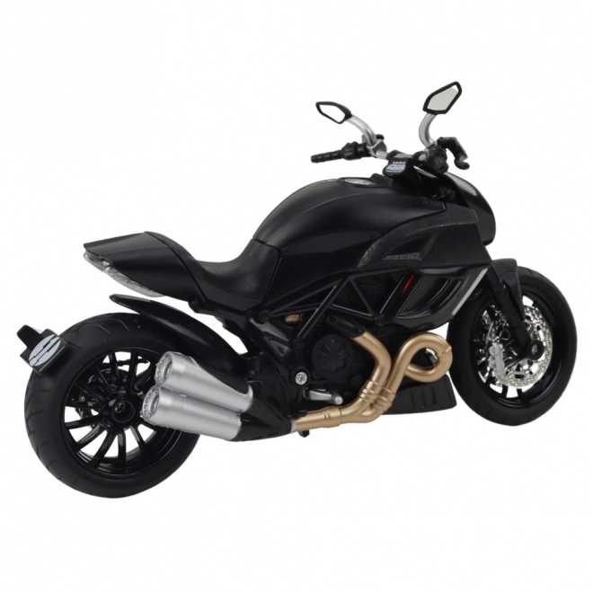 Sportliches Metallmotorrad mit LED und Geräuschen