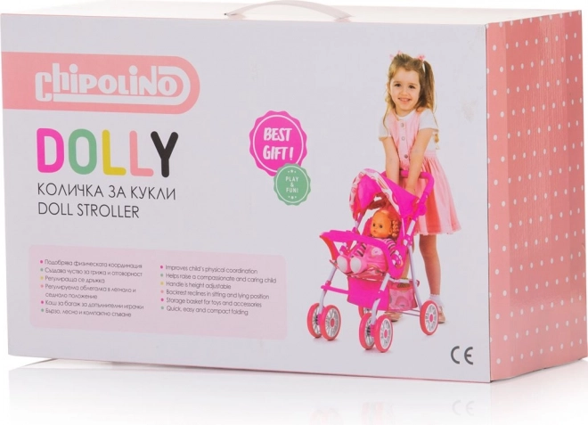 Chipolino Puppenwagen Dolly Multicolor