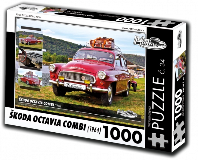 Retro-Puzzle Škoda Octavia Combi 1964