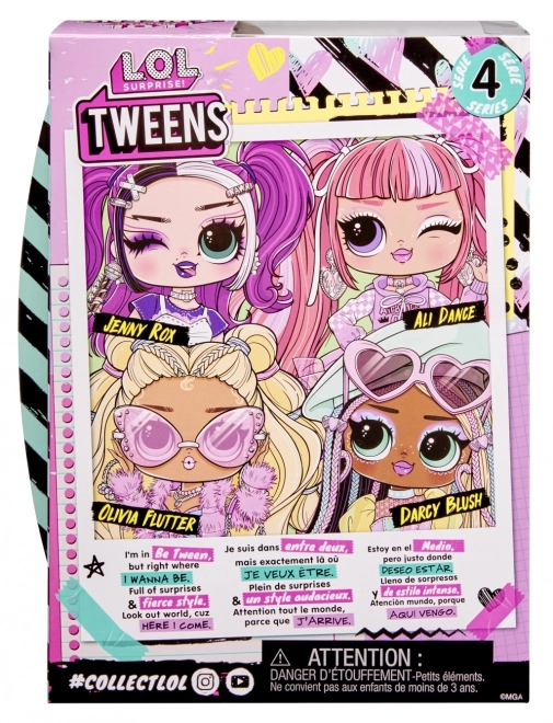 L.O.L. Surprise! Tweens Puppe Serie 4 Darcy Blush