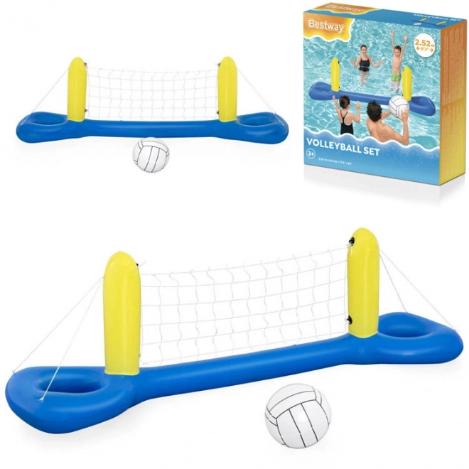 Wasser-Volleyballset mit Ball für den Pool