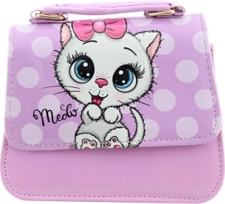 Fröhliche Tasche mit Katze