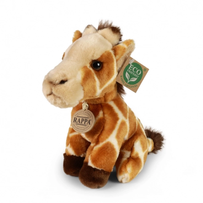 Sitzende Plüschgiraffe 18 cm umweltfreundlich