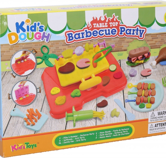 Modelliermasse Grillzubehör Bastelset