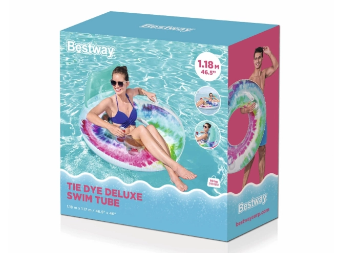 aufblasbarer Schwimmring mit Rückenlehne und Griffen Bestway