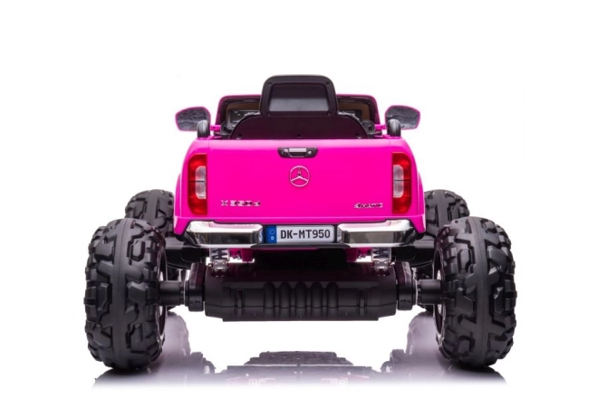 Mercedes Aufsitzauto Barbie Pink