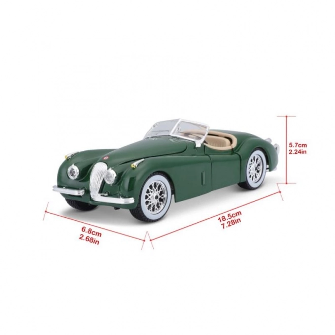 Jaguar XK 120 Roadster Modellauto