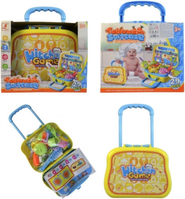 Küchen-Set MaDe für Kinder, 29 Stk.