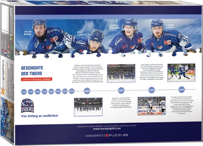 Eurographics Puzzle Straubing Tigers 1000 Teile