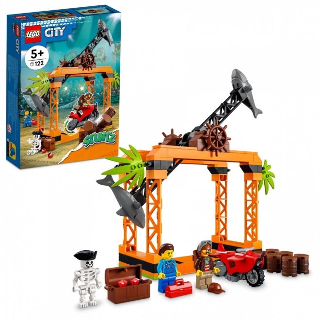 Lego City Haiaufprall Stunt Herausforderung