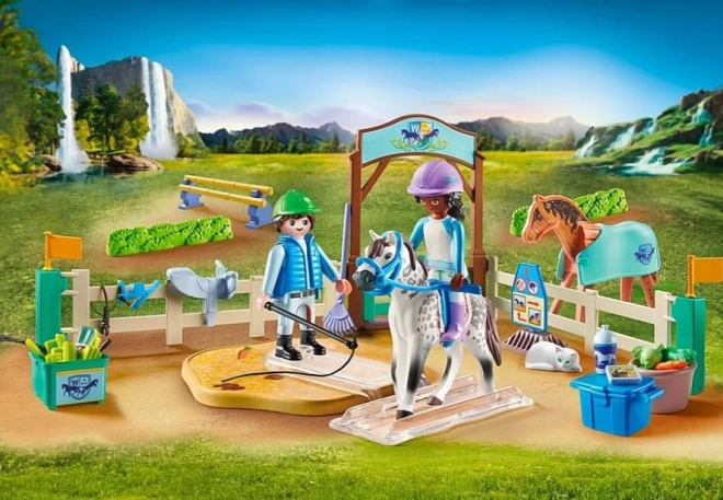 Playmobil moderne Reitarena