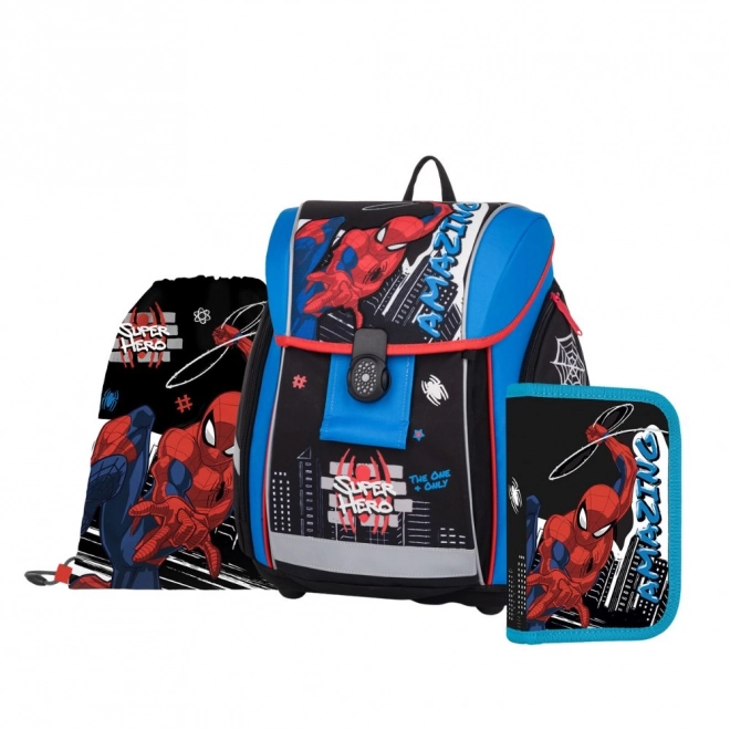 Schulset PREMIUM LIGHT mit Spiderman-Motiv