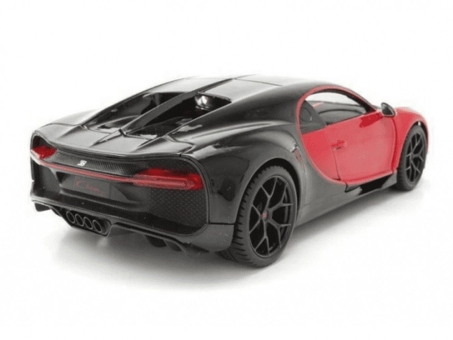 Bugatti Chiron Sport Modellauto Schwarz-Rot