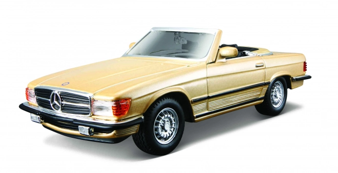 Bburago Mercedes Benz 450 SL Modellauto Gold