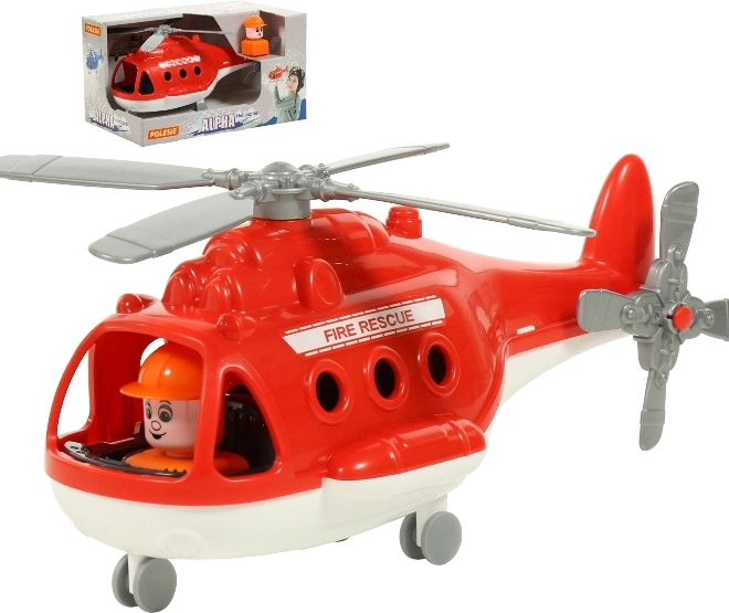 Alfa Feuerwehr Hubschrauber