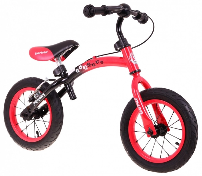 Laufrad Kinder Boomerang Sportrike Rot