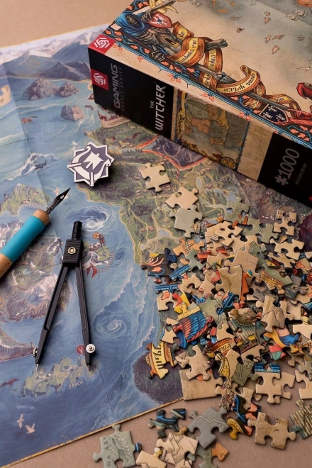 Puzzle Die Hexer: Nördliche Königreiche 1000 Teile