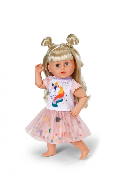 Baby Born Einhorn Tutu Kleidchen für Puppen