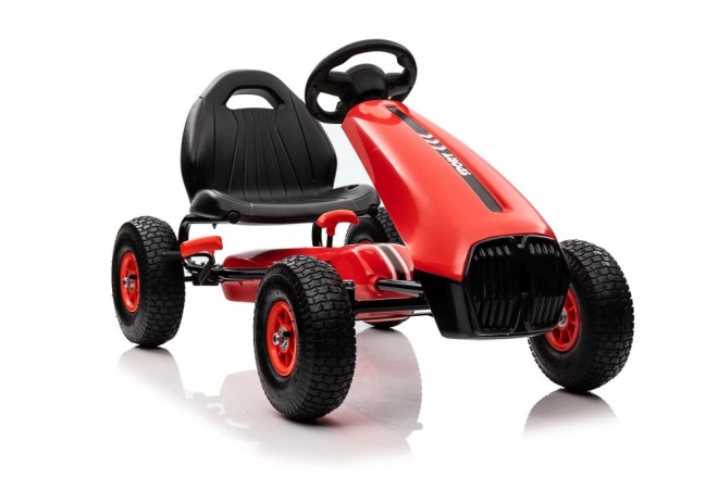 Roter Tretgokart für Kinder