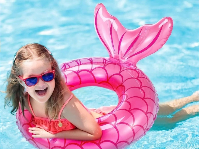 Druckbarer Kinderschwimmreifen mit Flosse