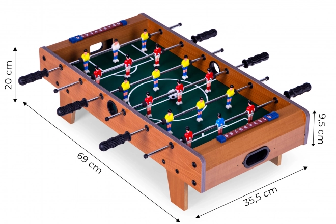 Mini Tischfußball aus Holz - ECOTOYS