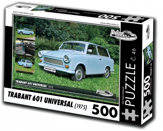 Retro-Auta Puzzle Trabant 601 Universal