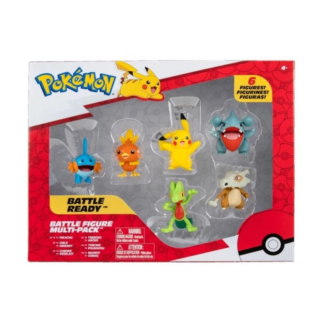 Pokémon Figuren Set 6 Stück