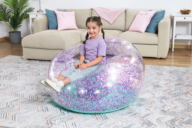 Bestway Glitter Dream Aufblasbarer Sessel