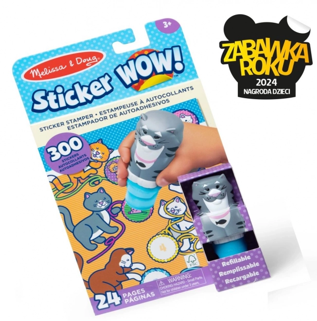 Sticker WOW! Stickerheft - Katzen