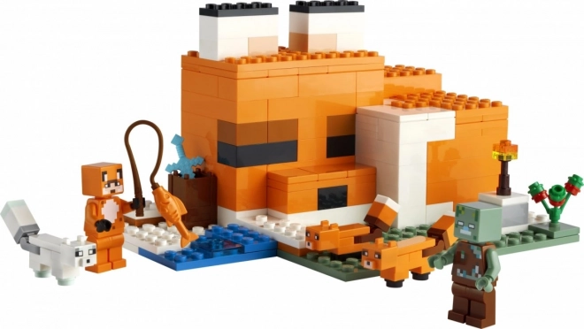 Fuchsbau von Lego Minecraft