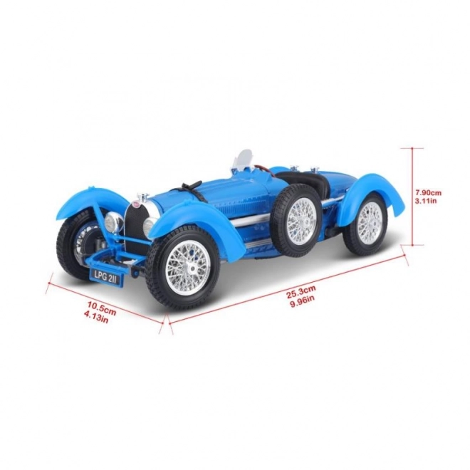 Bburago Bugatti Type 59 Modellauto Blau