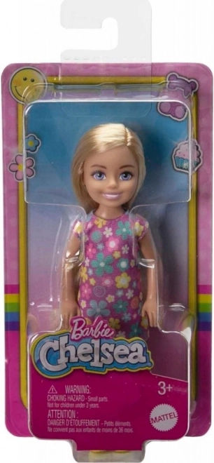 Barbie Chelsea Puppe im Blumen Kleid