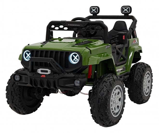 Grünes Offroad-Kinderfahrzeug